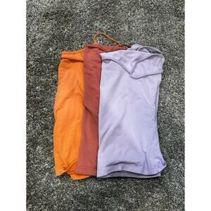 Forever 21 Spaghetti Strap Sleeveless Shirts Size Large Lot of 3